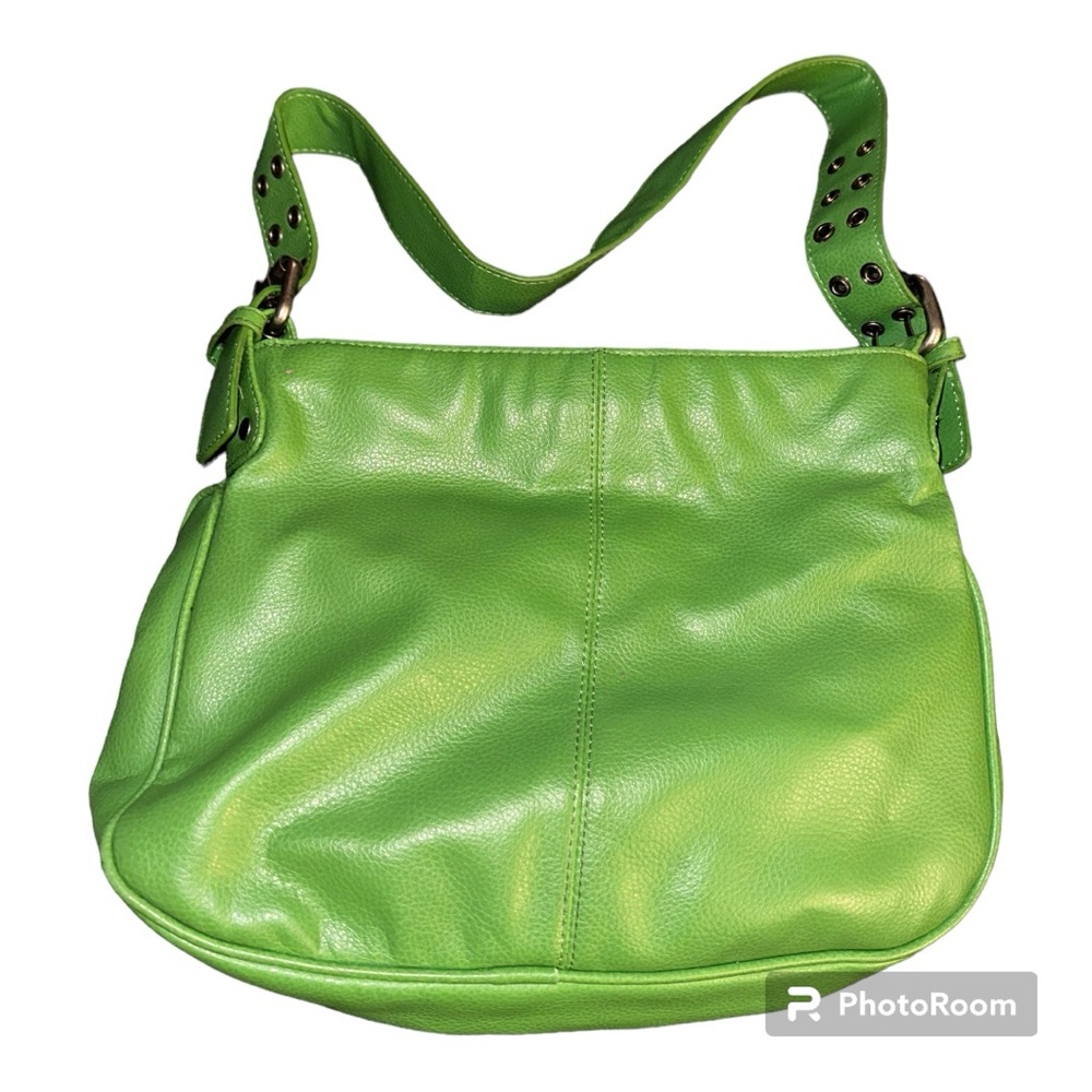 Apple 🍏 Green shoulder bag. Multiple pockets - Picture 2 of 5
